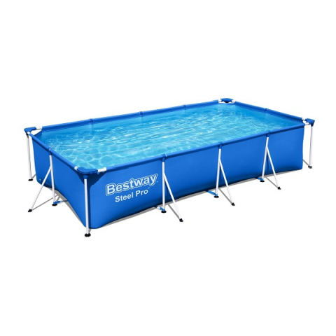 Piscina Carcas Metal Steel Pro 400x211x81cm, 5700L [3]