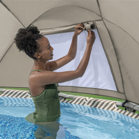 Piscină cu cadru metalic Bestway Steel Pro MAX 396×107 cm (11.133L) – relaxare completă în propria curte [6]