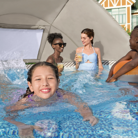 Piscină cu cadru metalic Bestway Steel Pro MAX 396×107 cm (11.133L) – relaxare completă în propria curte [10]