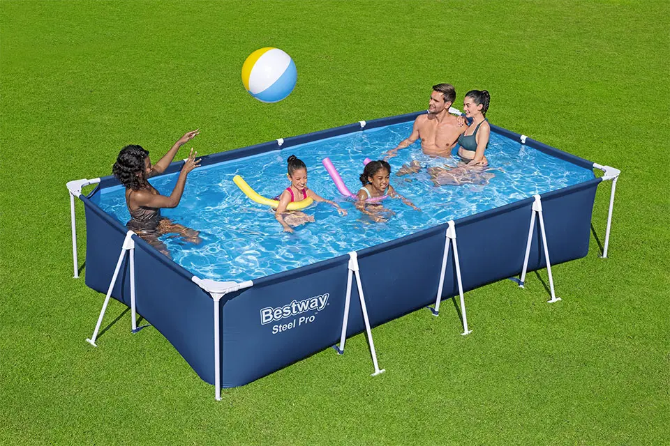 Piscină cu cadru metalic Bestway Steel Pro – Răcorire garantată în propria curte! [1]