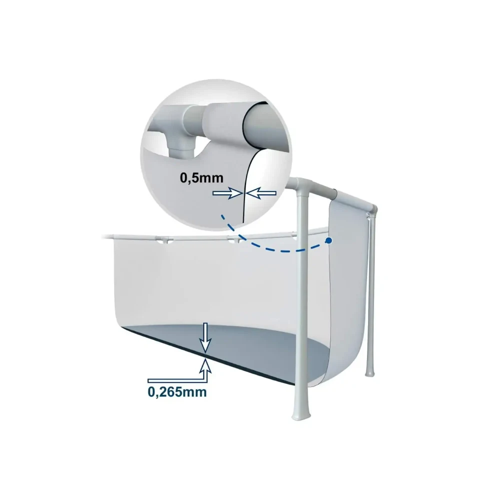 Piscină cu cadru metalic Intex Metal Frame 305×76 cm – cu pompă de filtrare inclusă [6]