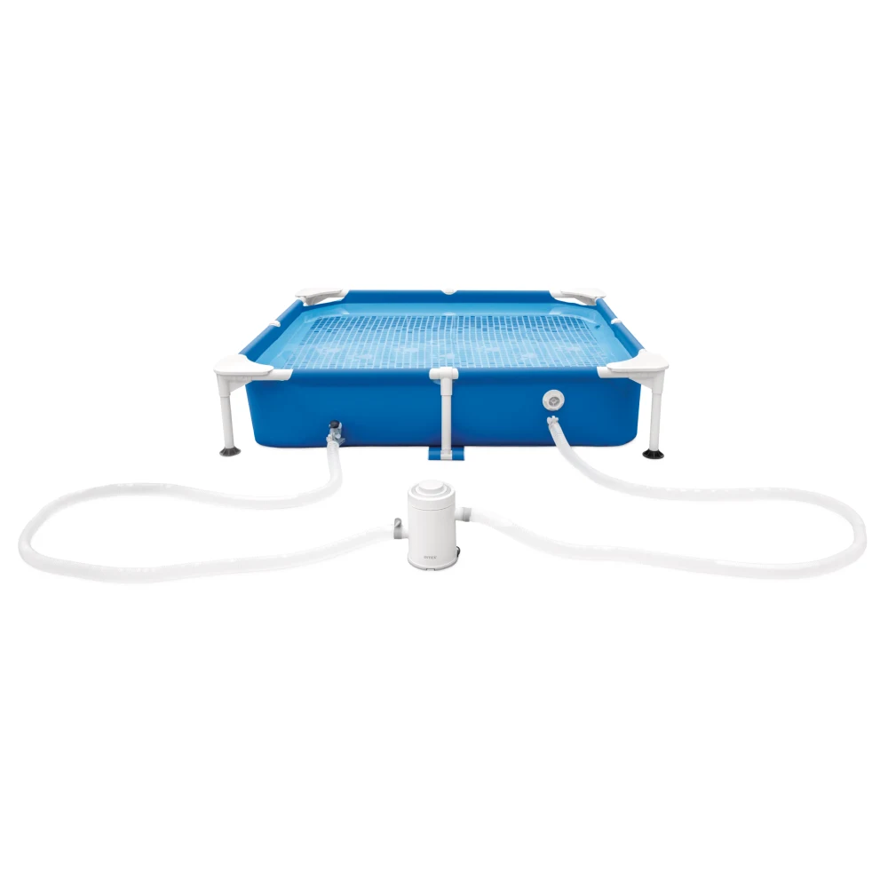 Piscină cu cadru metalic Pet Pool Intex – Răsfățul suprem pentru prietenul tău patruped [3]