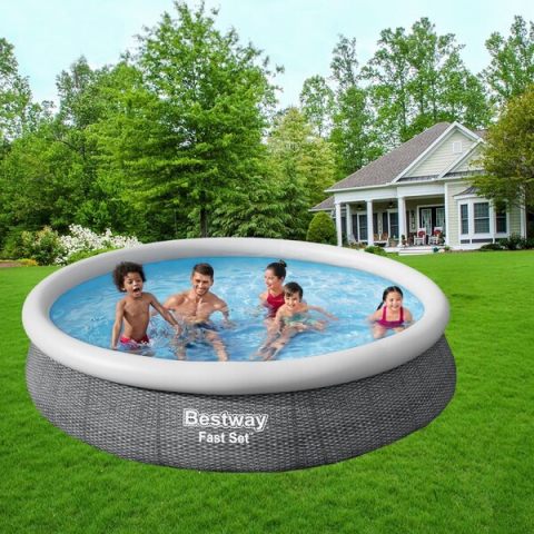 Piscină gonflabilă Fast Set 366х76 cm, 5377 L [1]