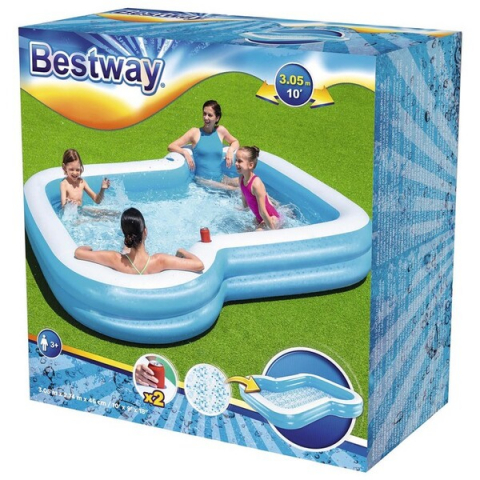 Piscină gonflabilă pentru familie Sunny 305х274х46 cm, 1207 L, 3+ [4]