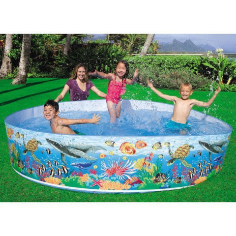 Piscină pentru copii “Marea albastră adâncă” 244х46 cm, 2040 L, 3+ [1]