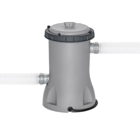 Bestway Piscină Power Steel Oval 427x250x100 cm, 7250L, cu cadru metalic + pompă 2006 L/oră, scară [11]