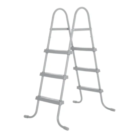 Bestway Piscină Power Steel Oval 427x250x100 cm, 7250L, cu cadru metalic + pompă 2006 L/oră, scară [12]