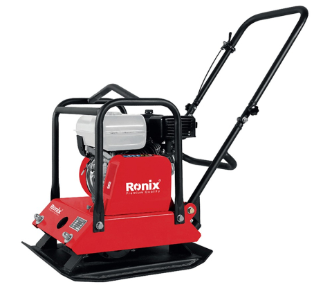 Placi compactoare - Placă compactoare pe benzină RONIX 9011 (Motor 4 timpi 4,8 CP, 15 kN, Placă 550 × 440 mm)