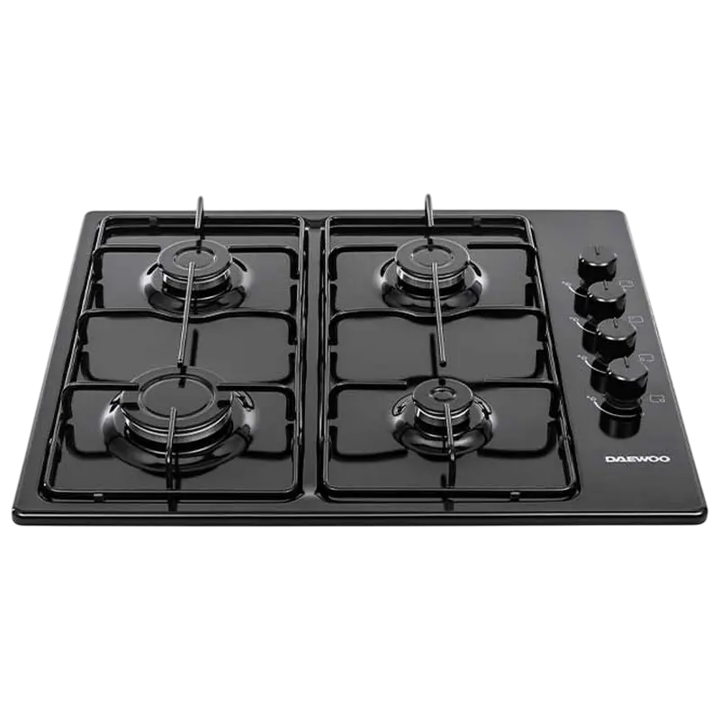 Газовая варочная панель Daewoo BH6GKR40BNL, Черная – Стиль и Надежность для Вашей Кухни [3]
