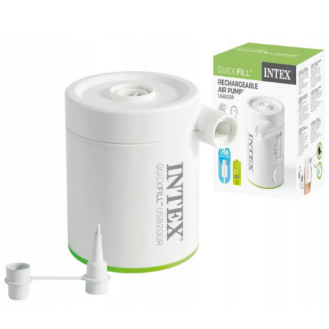 Pompă de aer electrică QuickFill USB200R USB 5V, 2A, reîncărcabilă, powerbank, 2 duze [4]