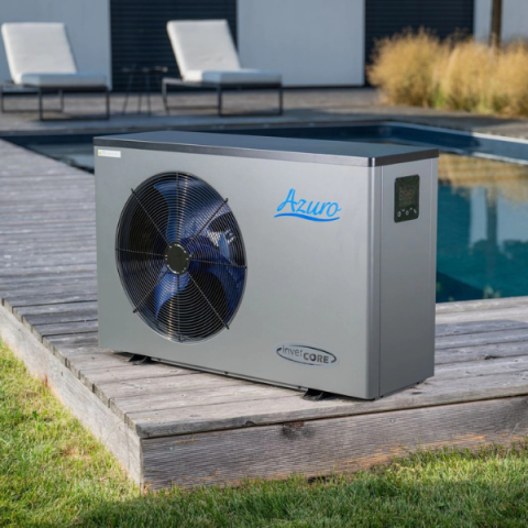 Pompă de căldură Inverter Azuro pentru piscine până la 50 m³, 10 kW, Wi-Fi (CP100ES) [10]