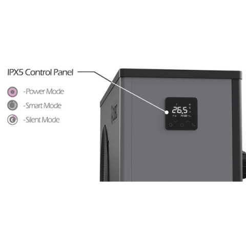 Pompă de căldură Inverter Azuro pentru piscine până la 55 m³, 12 kW, Wi-Fi (CP120ES) [9]