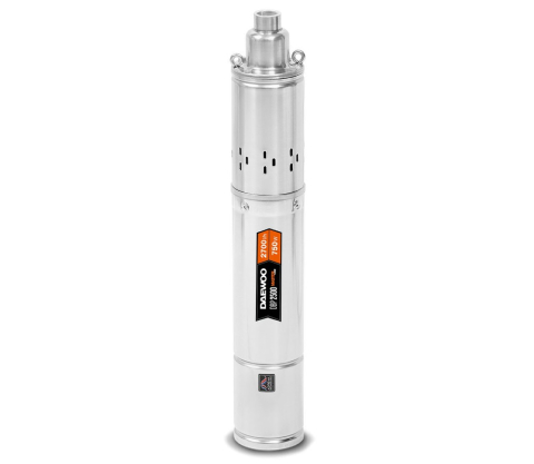 Pompe - Pompă submersibilă de adâncime DAEWOO DBP 2500 (750W, 2700 l/h, Refulare 136 m, 14 bar, Cablu 20 m)