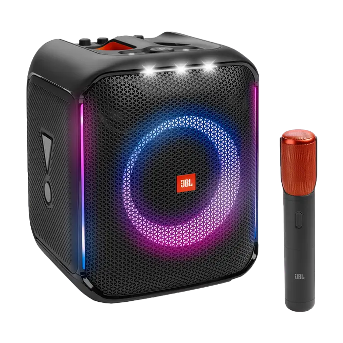 PartyBox - JBL PartyBox Encore с беспроводным микрофоном – Портативная акустическая система JBL Encore, Черная