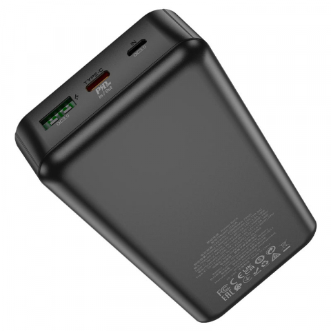 Cu fir - Power Bank Hoco J102A Cool figure PD20W+QC3.0 20.000mAh Black