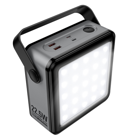 Electronice - Power bank HOCO J161 80000mAh, 22.5W + PD20W, cu ecran LED și lanternă – autonomie masivă și performanță inteligentă oriunde te afli!