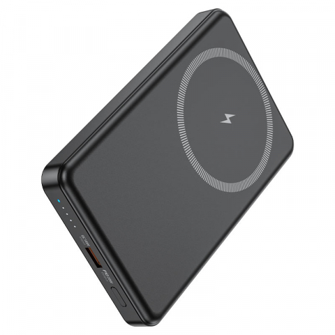 Wireless - Power Bank J125 Power Magnetic, Încărcare Rapidă PD20W, 5000mAh
