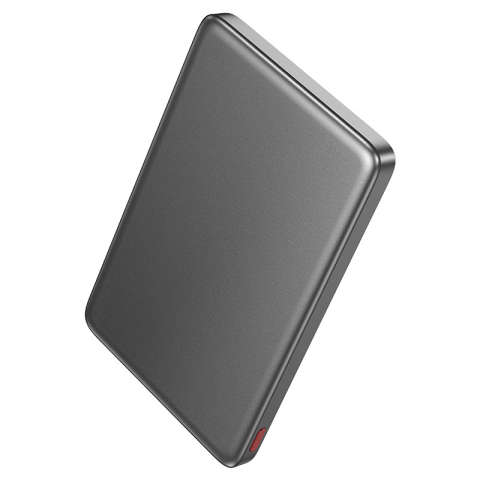 Cu fir - Power Bank magnetic HOCO Q26 Joy PD20W 5000mAh – Ultra-subțire, încărcare rapidă wireless și design premium!