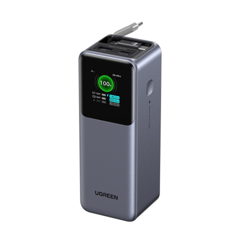 Cu fir - Внешний аккумулятор UGREEN Nexode 20000mAh 165W – Максимальная мощность в пути