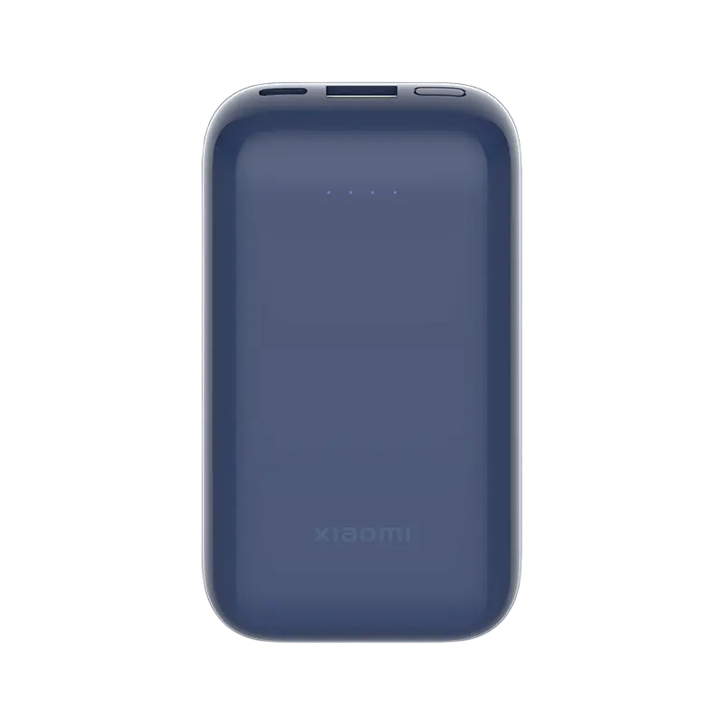 Cu fir - Power Bank Xiaomi 10000 mAh, 33W Pocket Edition Pro, Midnight Blue