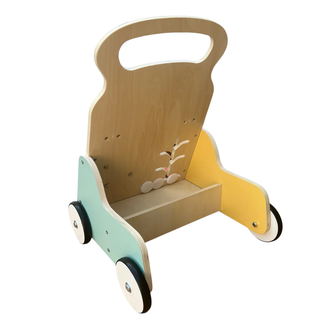 Premergător din lemn cu activități educative – Tooky Toy HP053, 1+ ani [2]