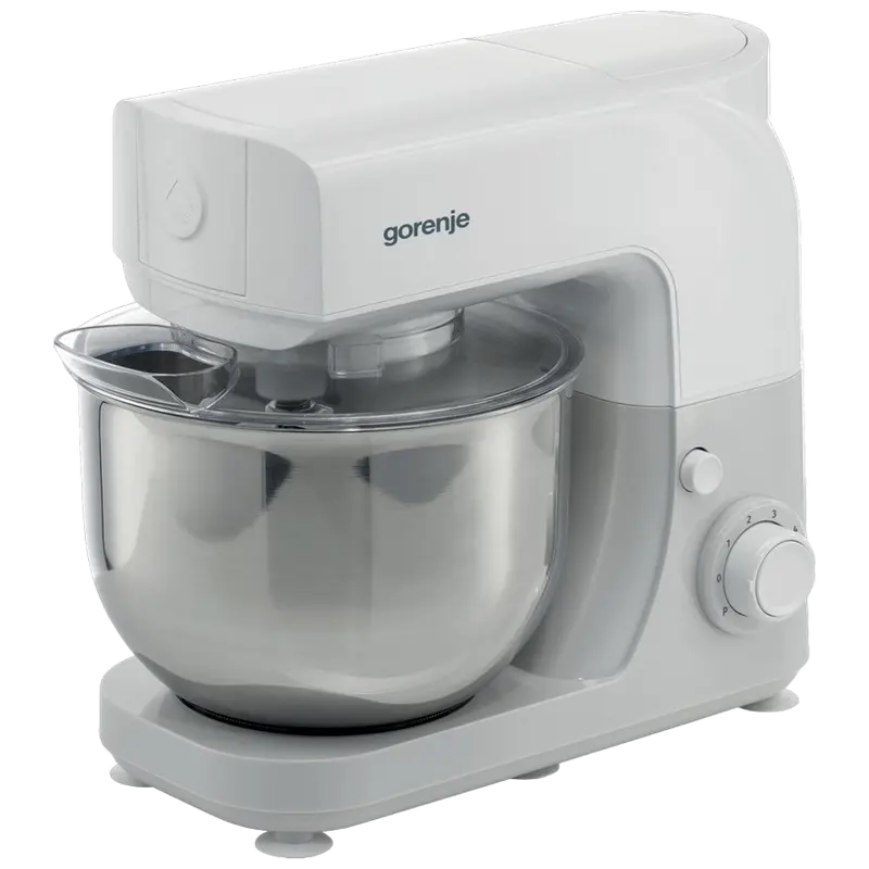 Кухонные роботы - Кухонный комбайн Gorenje MMC805W, 800 Вт, чаша 4.8 л из нержавеющей стали – мощность, надежность и идеальное смешивание