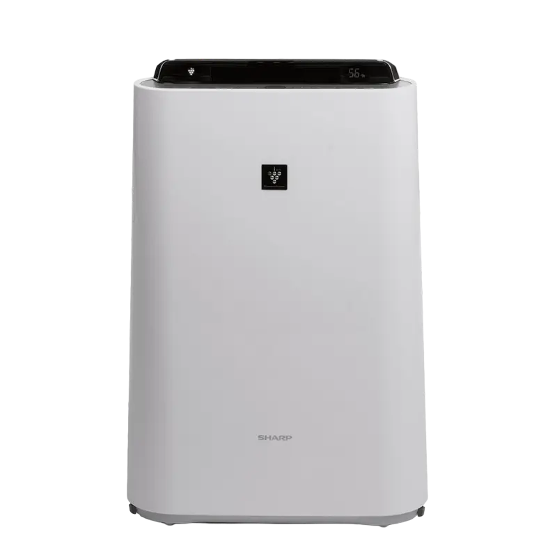 Purificatoare si Umidificatoare de aer - Umidificator și purificator de aer Sharp KCD50EUW, Alb