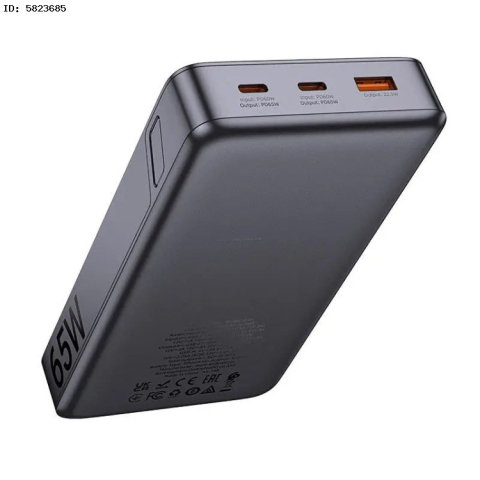 Q40 Leader PD65W Power Bank 25000mAh cu Ecran Digital – Negru [4]