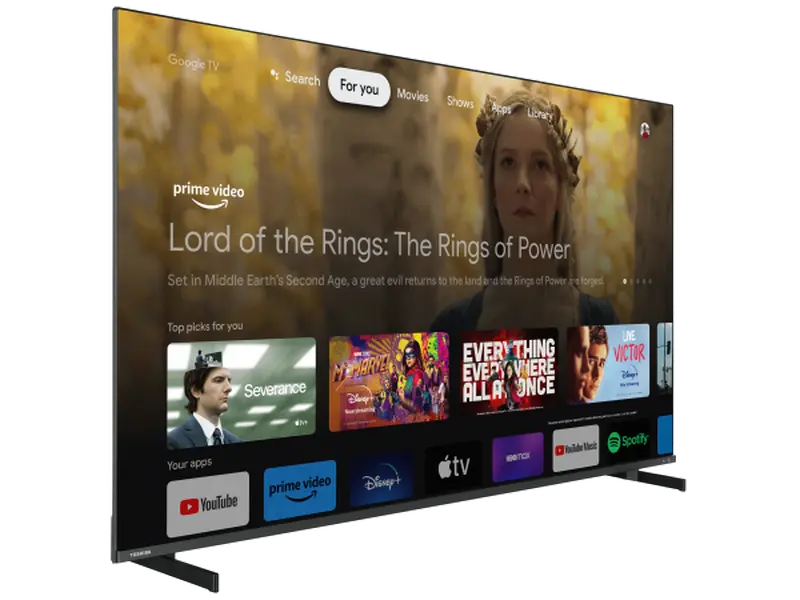 QLED SMART TV Toshiba 55QG5E63DG 55" 4K UHD Google TV Negru [7]