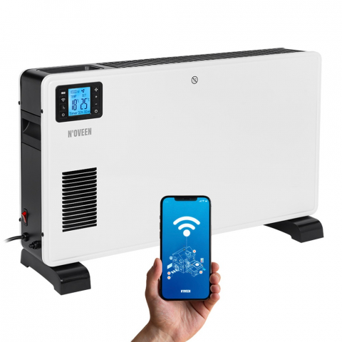 Incalzitoare - Radiator convector NOVEEN CH9099 XXL LCD Tuya WiFi Smart Alb