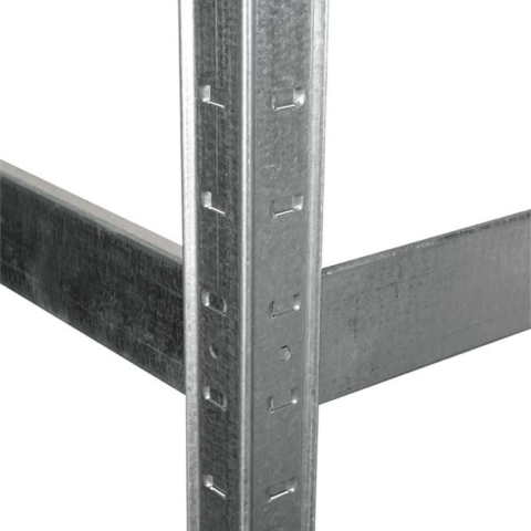 Raft metalic de depozitare Euro Raft Standard 1800x900x400 mm, 5 rafturi MDF, galvanizat [2]