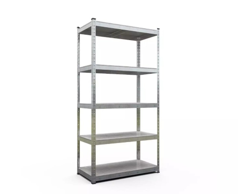 Rafturi pentru depozitare - Raft metalic de depozitare Euro Raft Standard 1800x900x400 mm, 5 rafturi metal, galvanizat