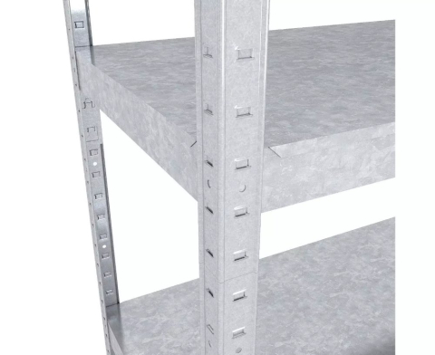 Raft metalic de depozitare Euro Raft Standard 1800x900x400 mm, 5 rafturi metal, galvanizat [5]