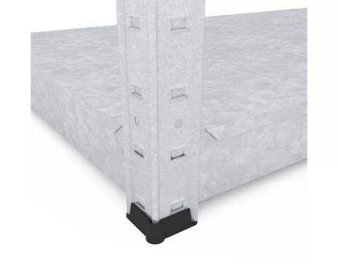 Raft metalic de depozitare Euro Raft Standard 1800x900x400 mm, 5 rafturi metal, galvanizat [4]