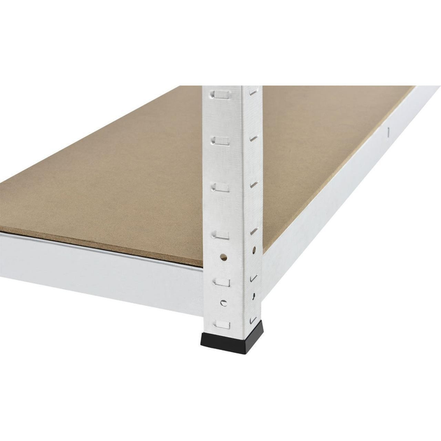Raft metalic depozitare Nex Budget 1600x800x300 mm, 4 rafturi MDF, galvanizat [3]