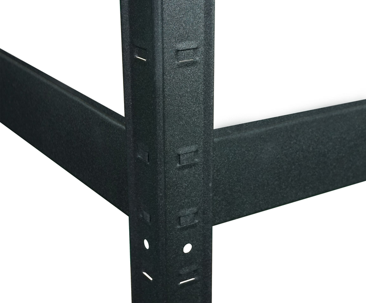 Raft metalic depozitare Nex Budget 1800x900x400 mm, 5 rafturi MDF, Antracit [5]