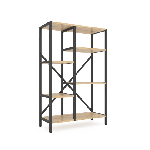 Biblioteci - Raft metalic Nex Loft Cascade 1090×700×300 mm – Compact, elegant și perfect organizat