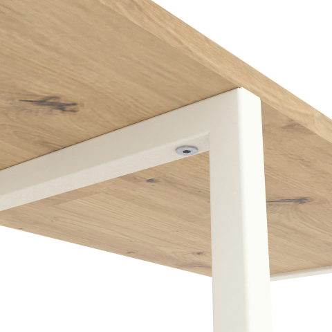 Raft metalic Nex Loft Cascade 1780×700×300 mm, 7 rafturi, White / Oak Artisan – organizare inteligentă și design modern [4]