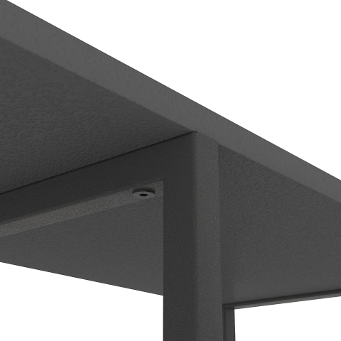 Raft metalic Nex Loft Cascade 1780×700×300 mm – Design modern complet Anthracite pentru organizare perfectă [4]