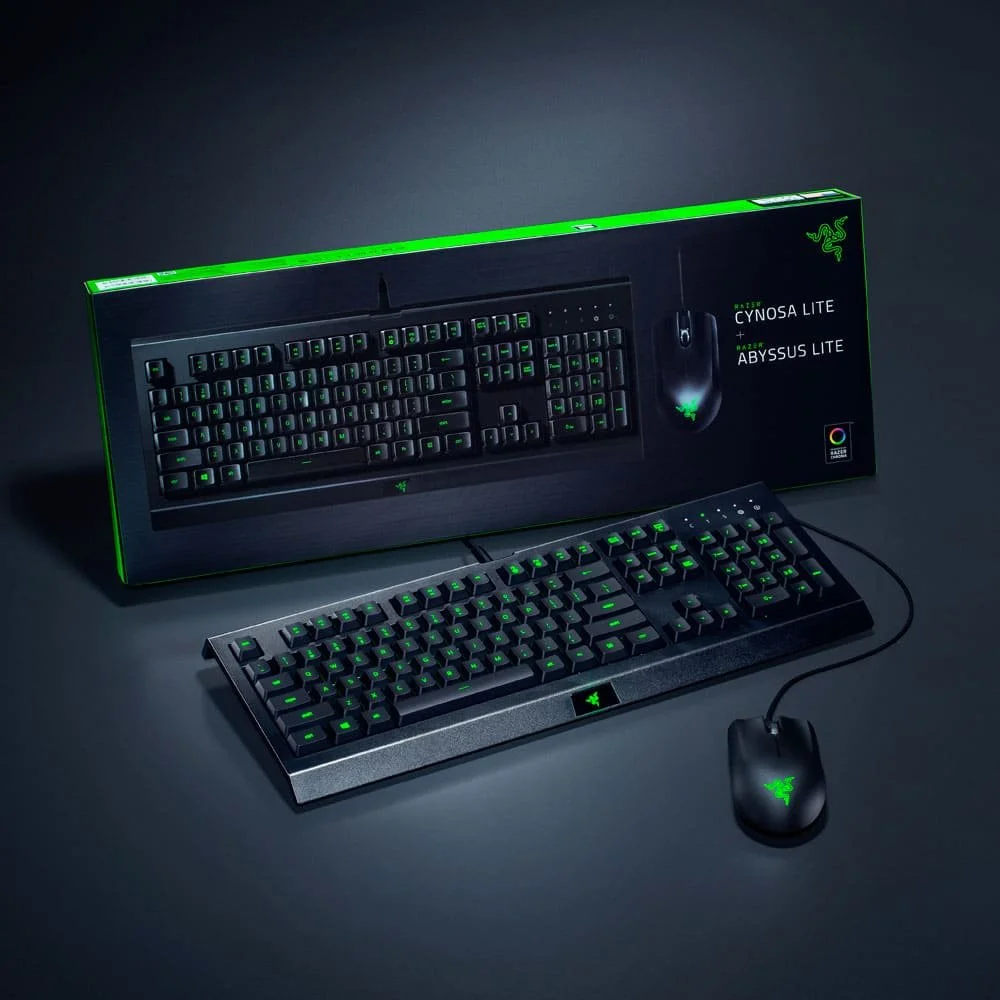 Gaming - Razer Combo Cynosa Lite & Abyssus Lite RU Layout