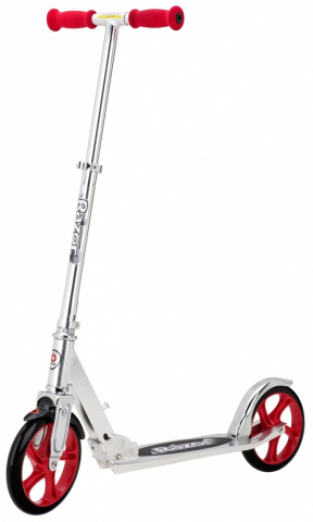 Trotinete - Razor Scooter A5 Lux, Silver/Red