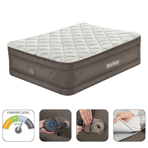 Надувные диваны - НАДУВНОЙ МАТРАС BESTWAY С ВСТРОЕННЫМ ЭЛЕКТРОНАСОСОМ – КОМФОРТ ДЛЯ ДВОИХ