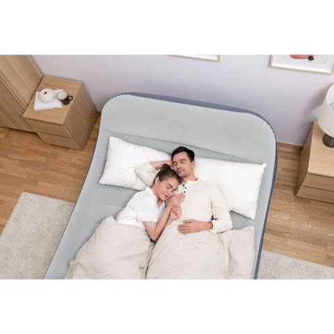 Надувной матрас Bestway Tritech Queen с изголовьем и встроенным насосом [5]