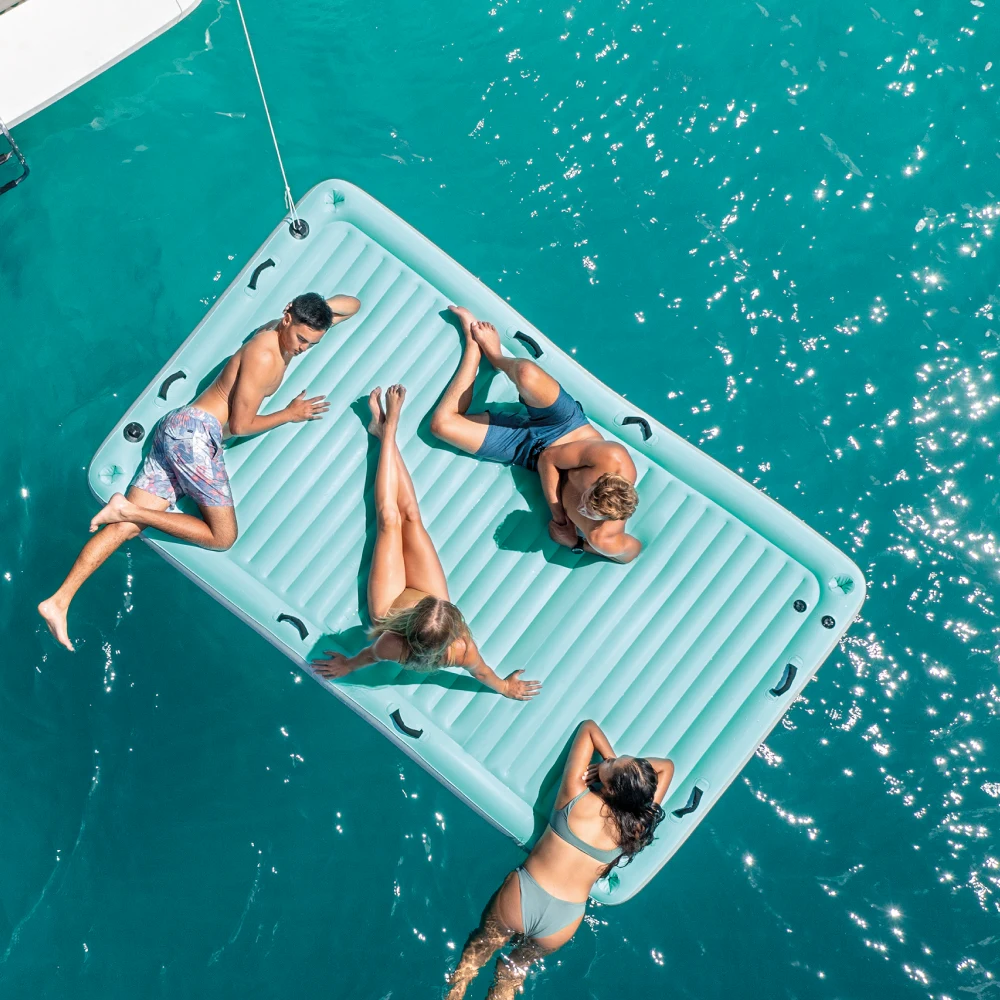 Saltea gonflabilă pentru apă Water Lounge, 310×183×18 cm, max. 400 kg – Intex (56289) [3]