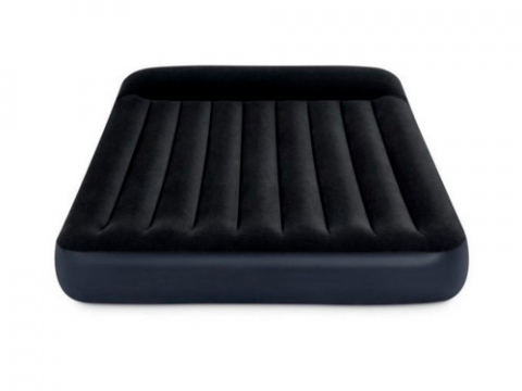 Saltea gonflabilă “Velur Classic” 183x203x25 cm cu tetieră, până la 272 kg [1]