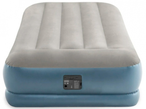 Saltea gonflabilă Velur MID-Rise Air 99x191x30 cm cu tetieră și pompă încorporată 220V, până la 136 kg [3]