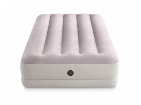 Saltea gonflabilă “Velur Prestige” 99x191x30 cm cu pompa USB portabilă 5V, până la 136 kg [4]