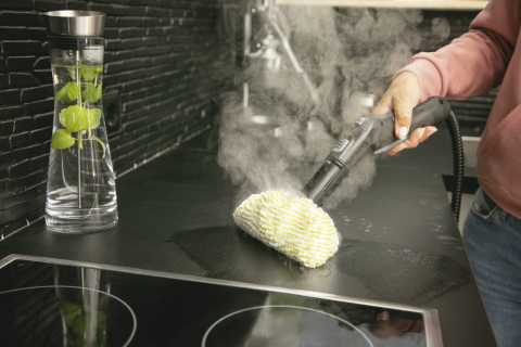 Пароочиститель Kärcher SC 4 EasyFix Iron – 3,5 бара + профессиональный паровой утюг в комплекте для уборки и глажки! [2]