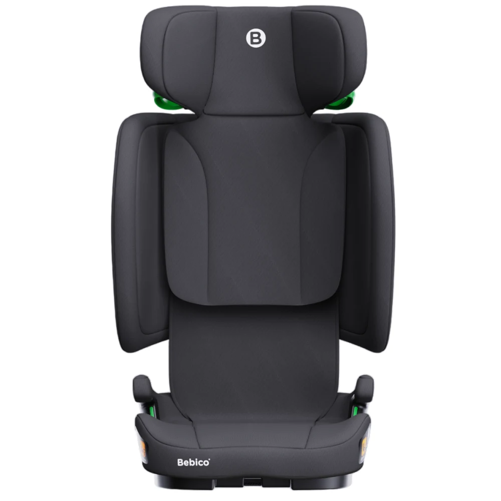 Scaun auto pentru copii Bebico 100–150 cm – Siguranță i-Size și confort premium (Art. T006F negru) [4]