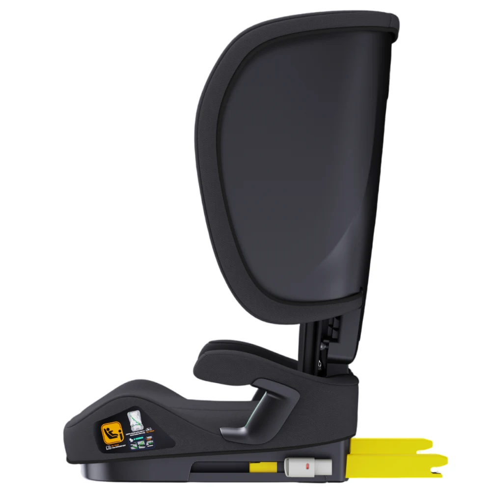 Scaun auto pentru copii Bebico 100–150 cm – Siguranță i-Size și confort premium (Art. T006F negru) [2]